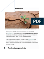 Ejemplos de Resiliencia