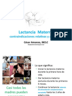 Lactancia Materna - Contraindicaciones