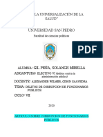 Corrupcion de Funcionarios