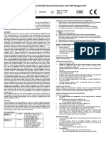 Axis-Shield Clinical Chemistry Anti-CCP Reagent Kit: English