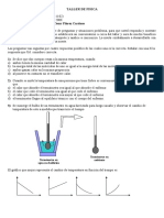 Taller de Termodinámica. Conceptos Generales y Específicos