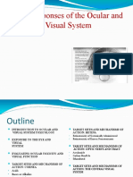 Toxic Responses of The Ocular and Visual System