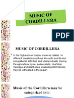 Music of Cordillera G7