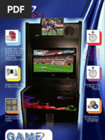 Game Station Cabinet Brochure