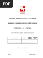 Informe Práctica 6 - Circuitos DesBalanceados