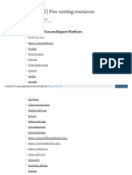 (Technical) Pen-Testing Resources