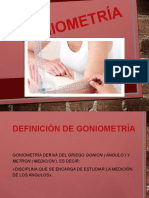 Goniometría