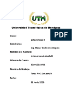 Tarea 2 Primer Parcial Uth Estadistica 2