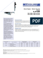 Diesel Engine - Marine Gen Set Power