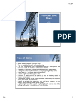 Structural Steel: Beam: Types of Beams