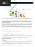 Short-Term Capital Losses & Long-Term Capital Losses