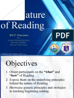 Session 3 - The Nature of Reading