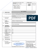 School Grade Level Teacher Learning Area Teaching Dates and Time Quarter