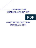 Case Digests in Criminal Law Review