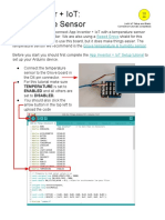 App Inventor + Iot: Temperature Sensor