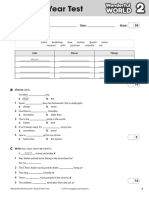 Wonderful World - L2 - End of Year Test