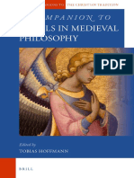 A Companion To Angels in Medieval Philosophy