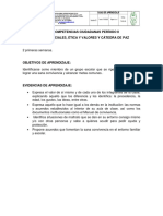 Actividades de Competencias Ciudadanas 2 Período PDF