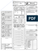 DND 5e - Ficha - Mago - Editável