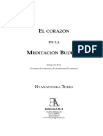 Corazón Meditación Budista