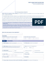 Application Form VAF6 - Direct Airside Transit Form