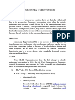 Pulmonary Hypertension