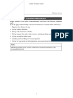 2004 Mazda6 Sports Wagon Maintenance Schedule