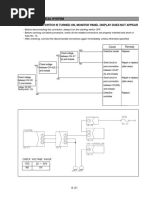 Group 2 Electrical System: 1. When Starting Switch Is Turned On, Monitor Panel Display Does Not Appear