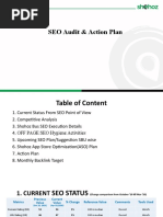 SEO Audit & Action Plan