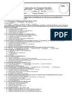 Evaluación Final CS 10° IV Periodo