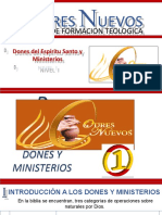 Dones Del Espiritu Santo y Ministerios