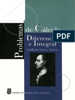 Problemas de Cálculo Diferencial e Integral PDF