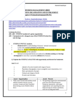 Chapter 1.5. External Environment (Notes)