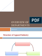 Session 6 Overview of Departments