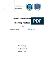 Clotting Factors