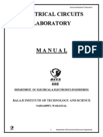 Electrcial Circuits Lab Manual 2-1