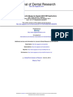 Journal of Dental Research: Resin-Composite Blocks For Dental CAD/CAM Applications