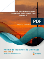 NTU 005.2 - Critérios para Elaboração de Subestação Tipo Urbana B PDF