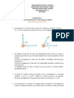 TALLER No 2 LEYES DE NEWTON Y SUS APLICACIONES