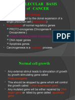 Molecular Basis of Neoplasia