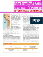 Características Generales de Los Incas