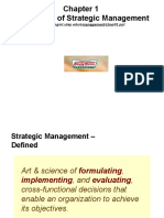 The Nature of Strategic Management: Mktgandmgmt - Utep.edu/smanagement/chap01