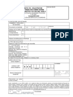 M-Fo-110 - Solicitud de Información Sobre Norma Urbanística Y/O Uso Del Suelo