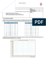 Trabajo 1°medio - Nube de Puntos y Probabilidades