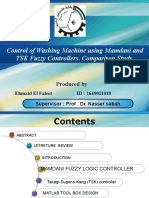 Control of Washing Machine Using Mamdani and TSK Fuzzy Controllers, Comparison Study