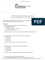 PMP Certification Practice Exam1