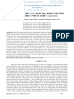 FORMULATION AND EVALUATION OF DOSA INSTANT MIX USING ITALIAN MILLET - FOXTAIL MILLET (Setaria Italica) - IJAERDV04I0677907 PDF