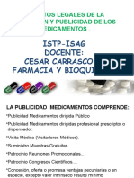 Aspectos Legales Publicidad en Medicamentos