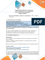 Guía de Actividades y Rúbrica de Evaluación - Unidad 1 - Fase 1 - Estado y Servicios