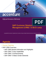 SAP CRM 7.0 Bootcamp Day 2